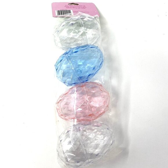 Target Crystal Cut Easter Eggs Fillable Treats 4-Count - Picture 2 of 4